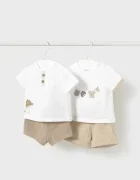 Mayoral Newborn Бебешки памучен комплект