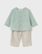 Mayoral Newborn Бебешки памучен комплект