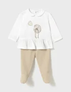 Mayoral Newborn Бебешки памучен комплект