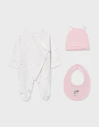 Mayoral Newborn Бебешки памучни ританки