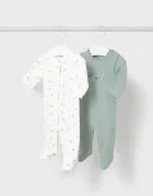 Mayoral Newborn Бебешки памучни ританки (2 броя)