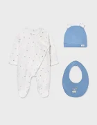Mayoral Newborn Бебешки памучни ританки