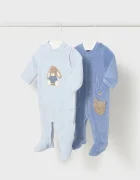 Mayoral Newborn Бебешки ританки (2 чифта)