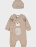 Mayoral Newborn боди за деца с памук бежово 2659
