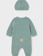 Mayoral Newborn боди за деца с памук тюркоазено 2659