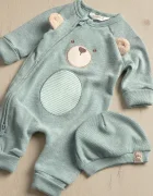 Mayoral Newborn боди за деца с памук тюркоазено 2659