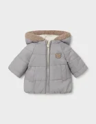 Mayoral Newborn двустранно яке за бебе бяло 2413