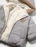 Mayoral Newborn двустранно яке за бебе бяло 2413