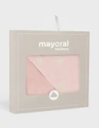 Mayoral Newborn кърпа от памук розова 9174