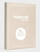 Mayoral Newborn комплект за бебе от памук бежов 2513