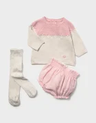 Mayoral Newborn комплект за бебе от памук розов 2264