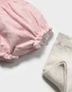 Mayoral Newborn комплект за бебе от памук розов 2264