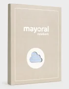 Mayoral Newborn комплект за бебе от памук син 2603