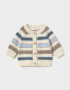 Mayoral Newborn комплект за бебе с памук бежов 2522