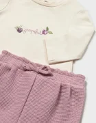Mayoral Newborn комплект за бебе с памук розов 2606