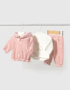 Mayoral Newborn комплект за бебе с памук розов 2656
