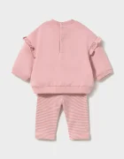 Mayoral Newborn комплект за бебе с памук розов 2758