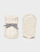 Mayoral Newborn обувки за бебе бели 9167