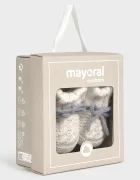 Mayoral Newborn обувки за бебе бели 9167