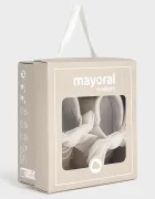 Mayoral Newborn обувки за бебе бежови 9158