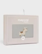 Mayoral Newborn одеяло за бебе от памучна материя сиво 9144