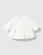 Mayoral Newborn палто от еко пух за бебе бежово 2406