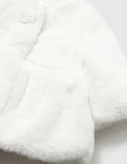 Mayoral Newborn палто от еко пух за бебе бежово 2406