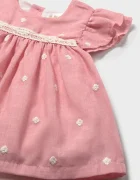 Mayoral Newborn Рокля в розово къса разкроена 1802
