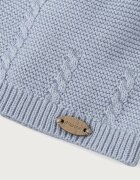 Mayoral Newborn шапка за бебе от памук синя 9127