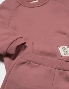 Mayoral Newborn спортен комплект анцуг за бебе от памук розов 2607