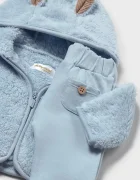 Mayoral Newborn спортен комплект анцуг за бебе с памук син 2670