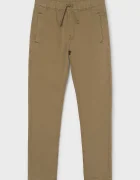Mayoral панталон джогър за деца от памук soft jogger кафяв със стандартна талия 7507