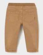 Mayoral панталон за деца с памук jogger serж soft кафяв 2541