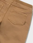 Mayoral панталон за деца с памук jogger serж soft кафяв 2541