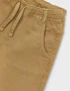 Mayoral панталон за деца с памук jogger soft кафяв 4511