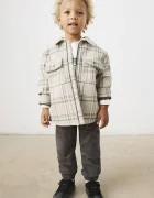 Mayoral панталон за деца с памук jogger soft сив 4511