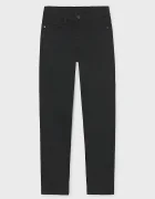 Mayoral стандартен панталон за деца от памук с еластан slim fit basic черен 582