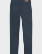 Mayoral стандартен панталон за деца от памук с еластан slim fit basic тъмносин 582