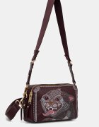 Medicine чанта crossbody дамска бордо