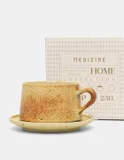 Medicine Чаша и чинийка в бежово