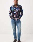 Medicine Памучна риза със стандартна кройка с класическа яка