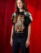 Medicine Памучна тениска дамска в черно
