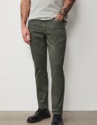 Medicine панталон slim fit мъжки памучен с еластан зелен под стандартна