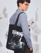 Medicine платнена чанта от памук черна