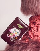 Medicine портфейл дамски от имитация на кожа бордо