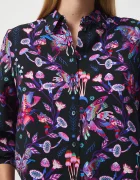 Medicine Риза дамска със свободна кройка с класическа яка