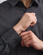 Medicine риза мъжка от памук с еластан многоцветна