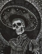 Medicine риза мъжка от вискоза черна