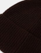 Medicine шапка beanie дамска от кашмир кафява