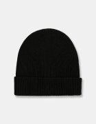 Medicine шапка beanie дамска от мериносова вълна черна
